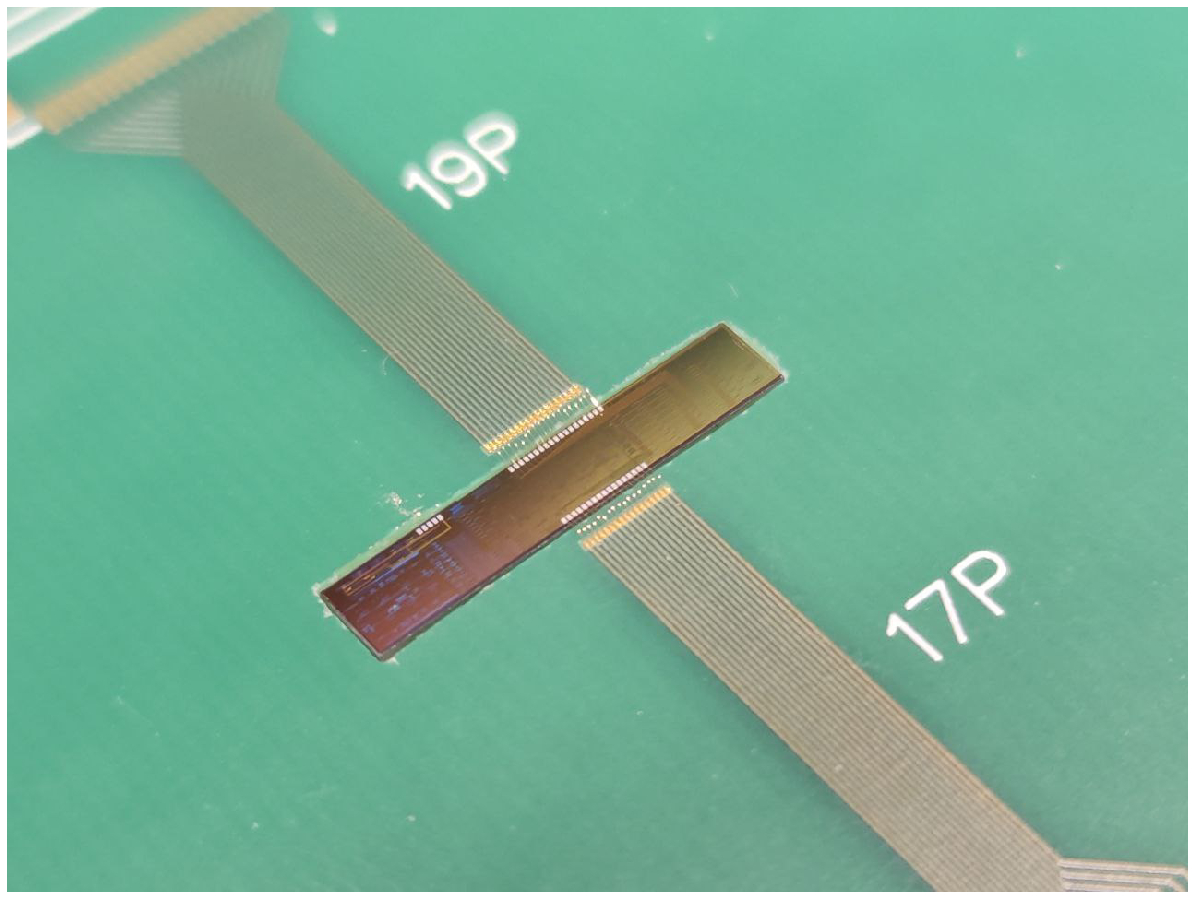 Photonic reservoir computing chip