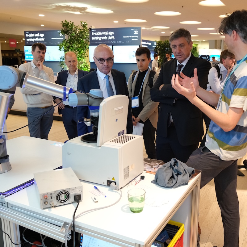 Lab assistant: autonomous sample handling in a biotech wet lab, including centrifuge loading, pipetting, and transfers of fragile biological material.